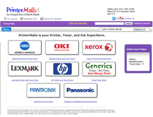 Tablet Screenshot of printermalls.com
